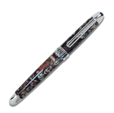 Archived ACME Studio "Faces" Roller Ball Pen by Artist JAMES RIZZI NEW