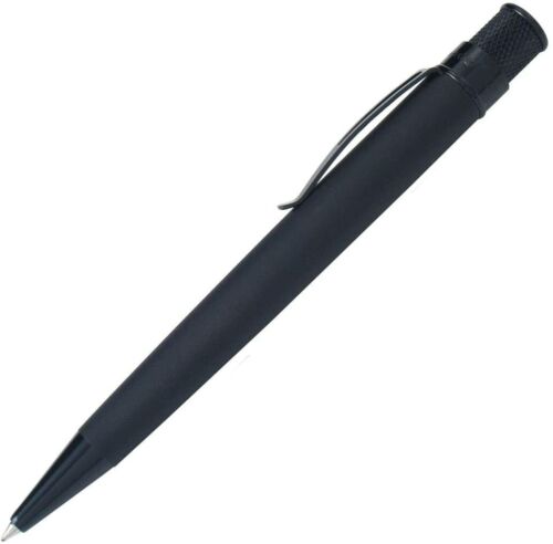 Retro 51 Staelth Black RBall Pen New and Sealed VRR-1701