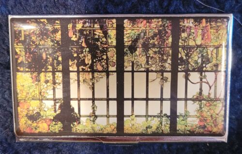 ACME Studios' “Heckscher" Business Card Case, in honor of LOUIS COMFORT TIFFANY