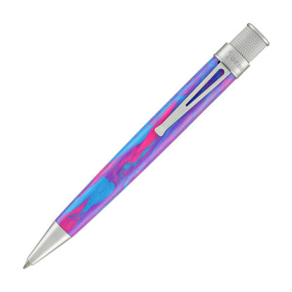 Retro 51 Rollerball Pen Cotton Candy Carnival Lim Ed New Sealed and #'d