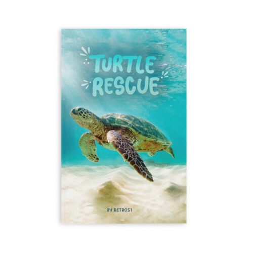 Retro 51 Book Sea Turtle Rescue  - NEW Notebook