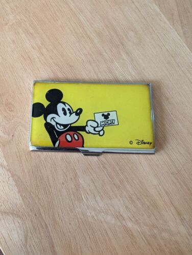 Vintage ACME Studio  “Mickey My Card” Custom DISNEY Business Card Case