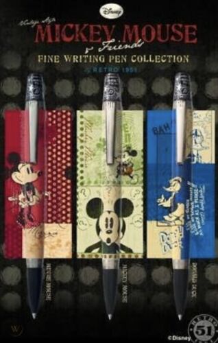 Retro 51 Pen "Mickey Mouse" MMF-MK14 - Disney New in Open Original Tube