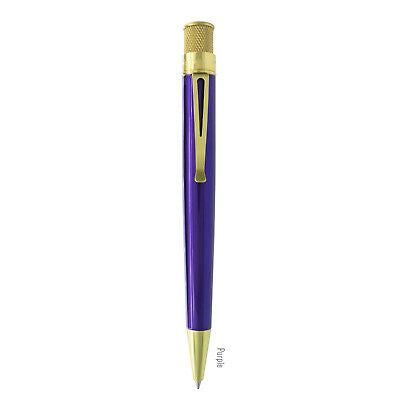 Retro 51 Purple w/ Brass Pen in Purple - LSU Colors