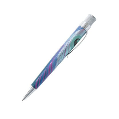 Retro 1951 x Metropolitan LC Tiffany Favrile Peacock Rollerball Pen (MRR-2122)