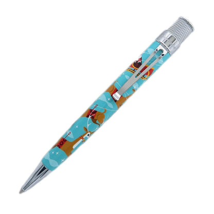 Retro 51 Tornado Popper Rollerball Pen Merry and Write - Limited Edition