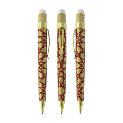 Retro 1951 x Metropolitan Geometric Set, Rollerball Pen and Pencil (MRS-2121)