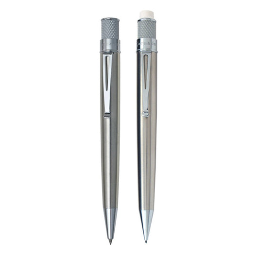 Retro 51 Tornado Stainless Pen & Pencil Set