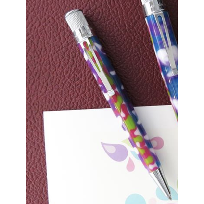 Retro 51 BigShot Psychedelic Twist Rollerball Pen New Sealed #084   Lim Ed