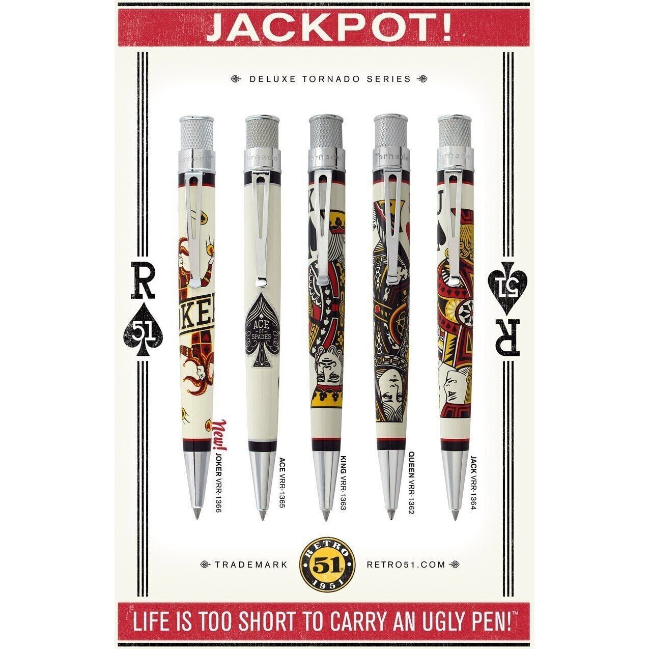 Retro 51 Royale Joker Rollerball Pen New and Sealed