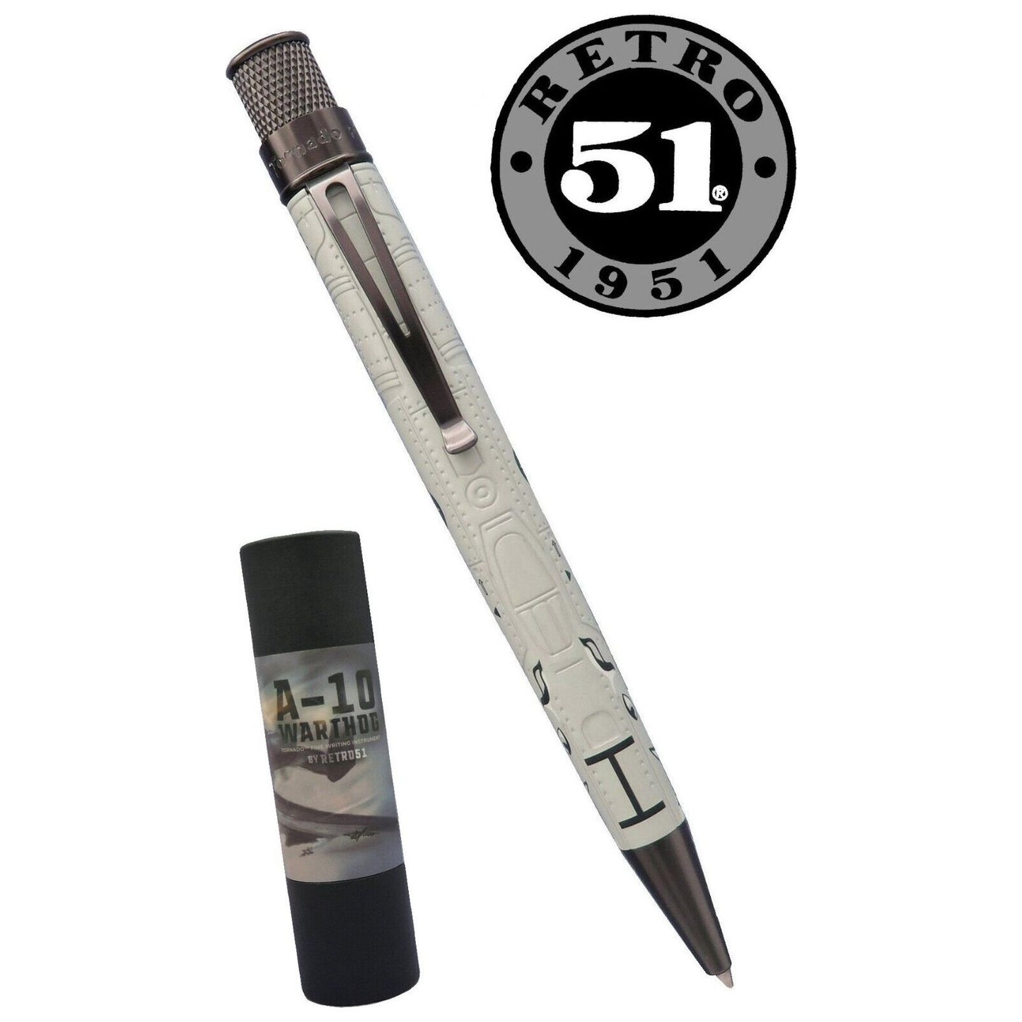 Retro 51 Metalsmith Series #VRR-2481 / A-10 Warthog Rollerball Pen