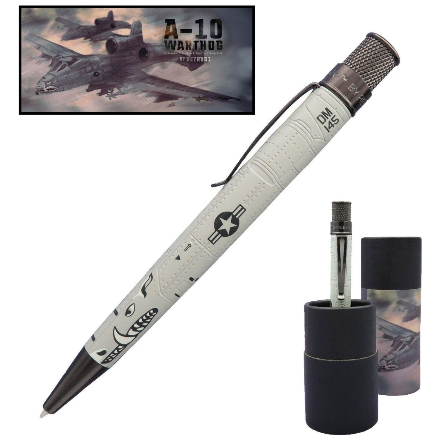 Retro 51 Metalsmith Series #VRR-2481 / A-10 Warthog Rollerball Pen