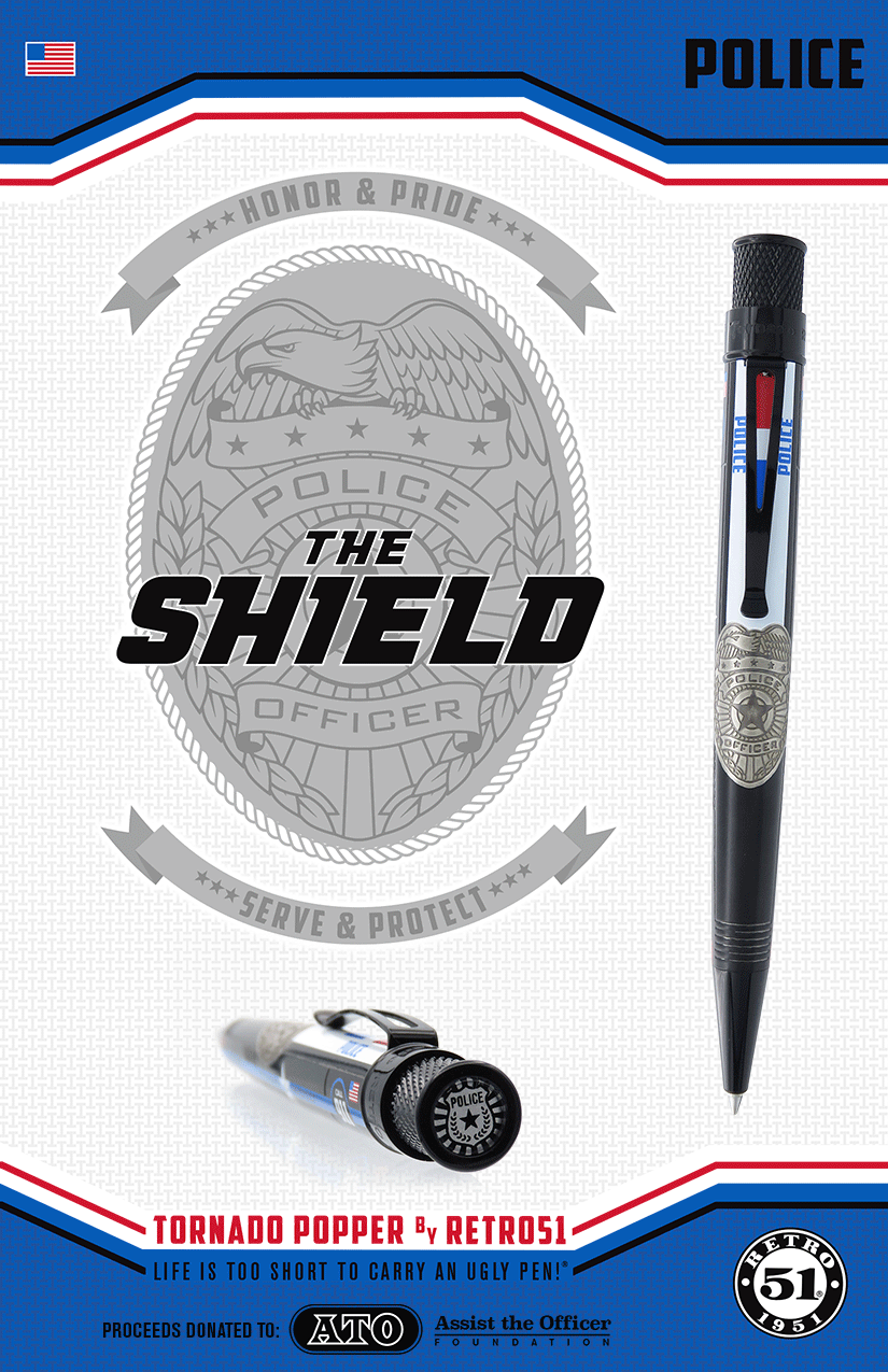 Retro 51 Pen - The Shield - New - Unsealed