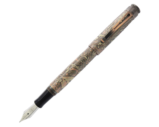 Retro 51 Smithsonian - Dinosaur Fossil Tornado™ Fountain Pen, 1.1mm Nib