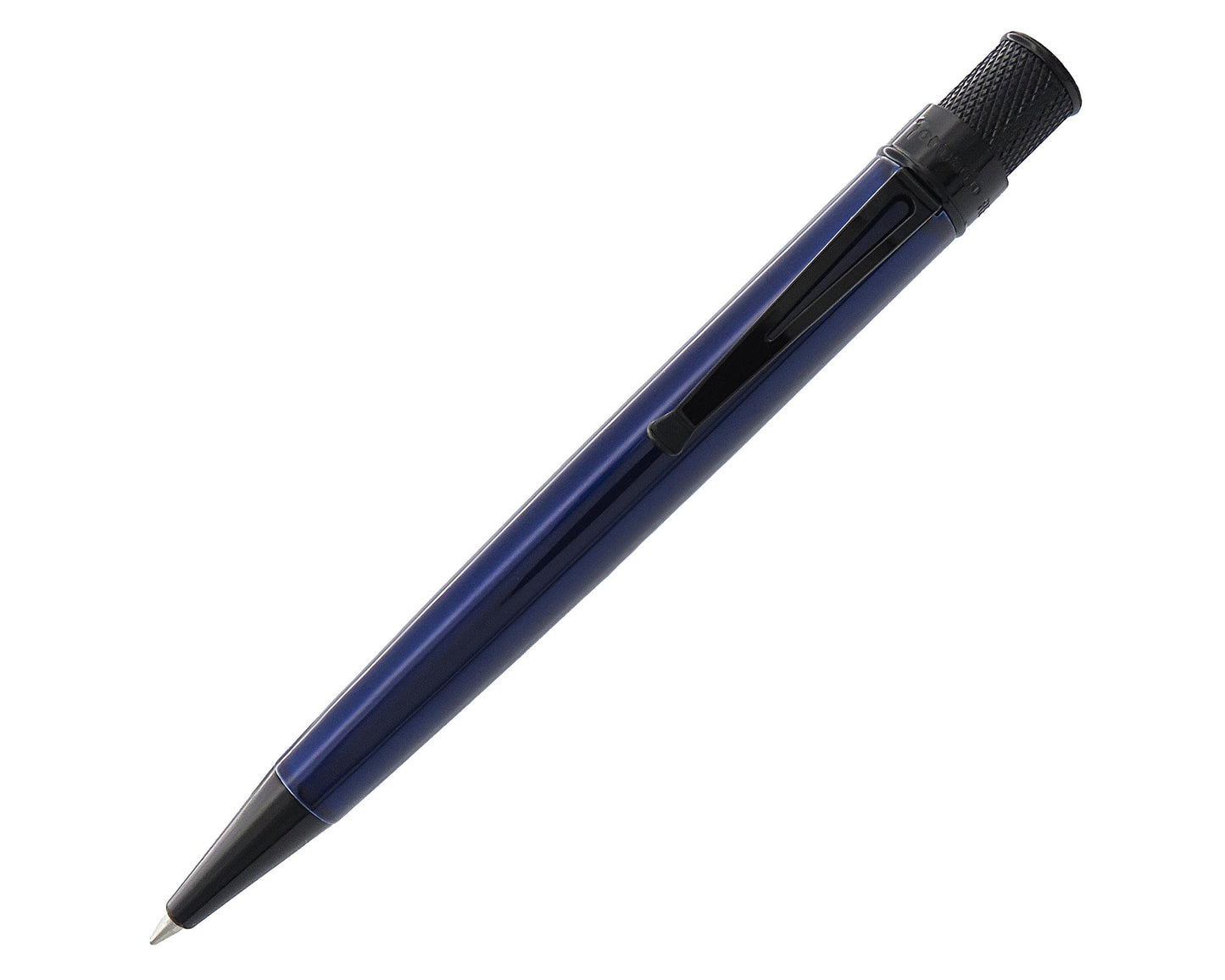 Retro 51 Tornado™ Stealth - Blue Black Rollerball Pen