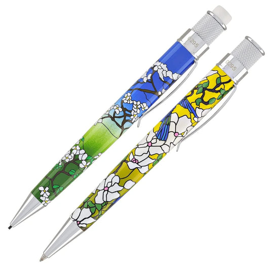 Retro 51 Parrots & Dogwood Pen & Pencil Set