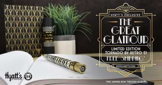 Retro 51 Tornado Rollerball Pen The Great Glamour 2019 ZRR-1981 SEALED LOW #20