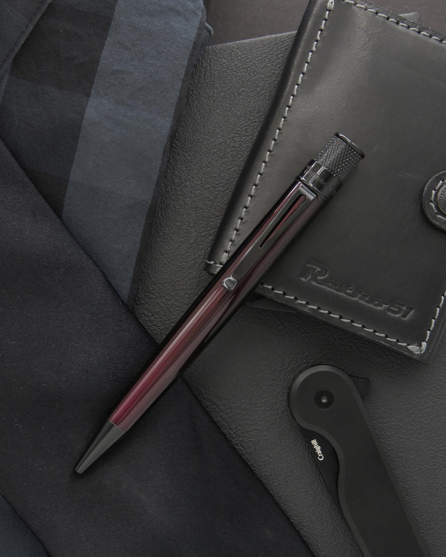 Retro 51 Tornado™ Stealth - Black Cherry Rollerball