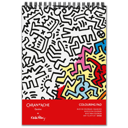 Caran D'Ache "Keith Haring Colour Pad" Book - NEW