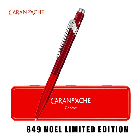 Caran d’Ache 849 Noel Limited Edition  Sealed RED