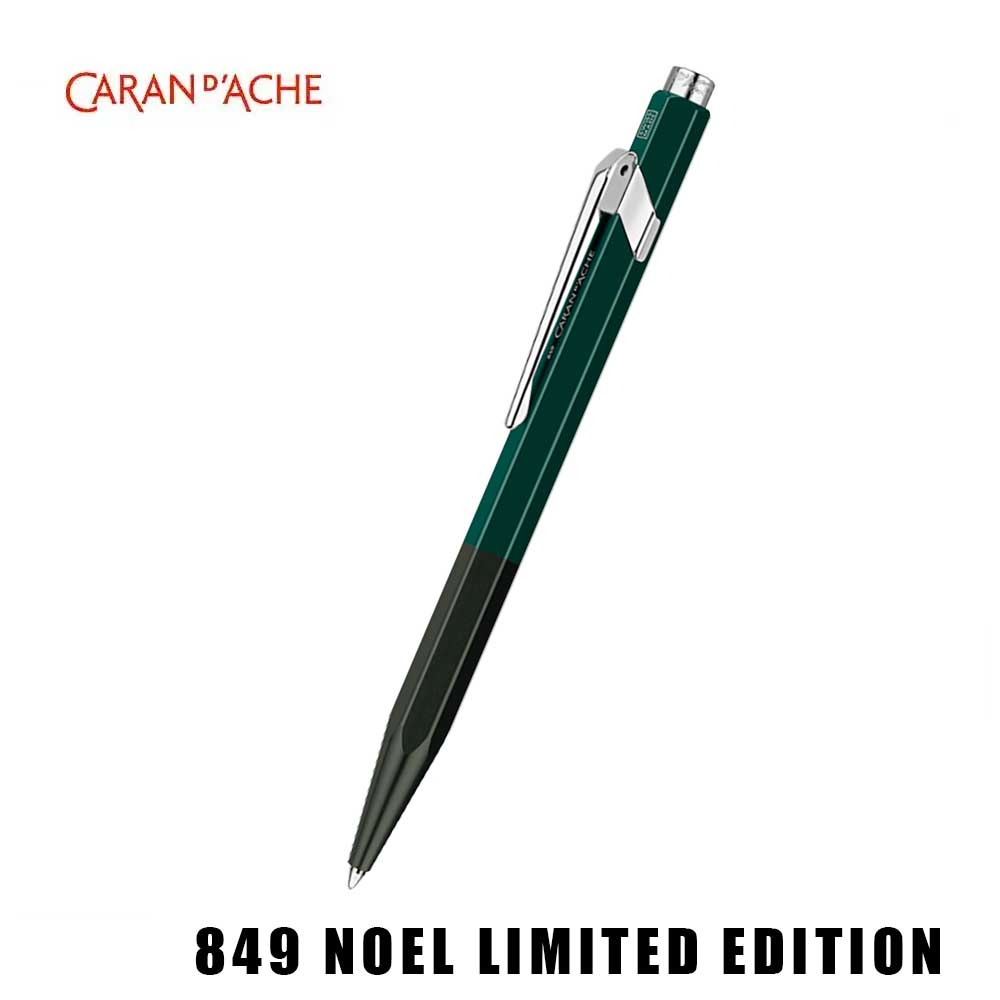 Caran d’Ache 849 Noel  GREEN  SEALED  NEW