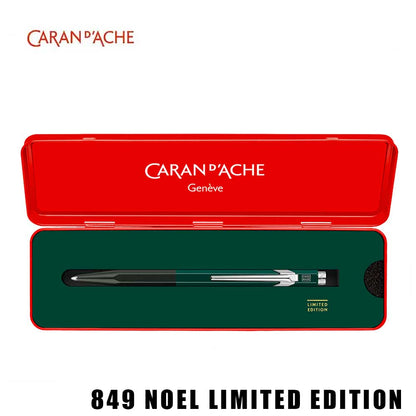 Caran d’Ache 849 Noel  GREEN  SEALED  NEW