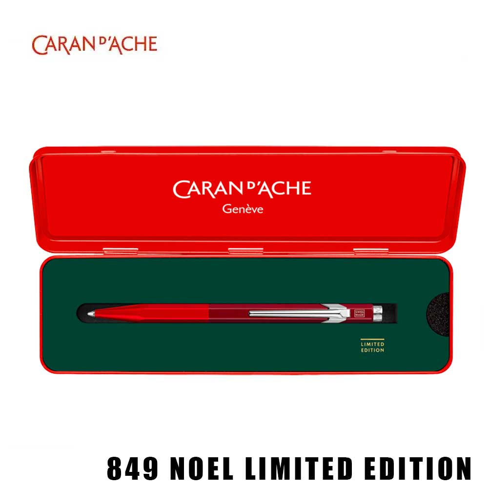 Caran d’Ache 849 Noel Limited Edition  Sealed RED