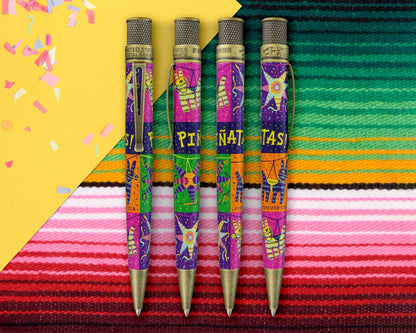 Retro 51 Pinata Stamps Rollerball Pen