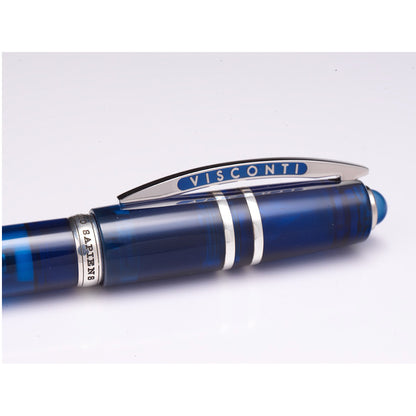 Visconti Demo Stones Sapphire Blue Rollerball New