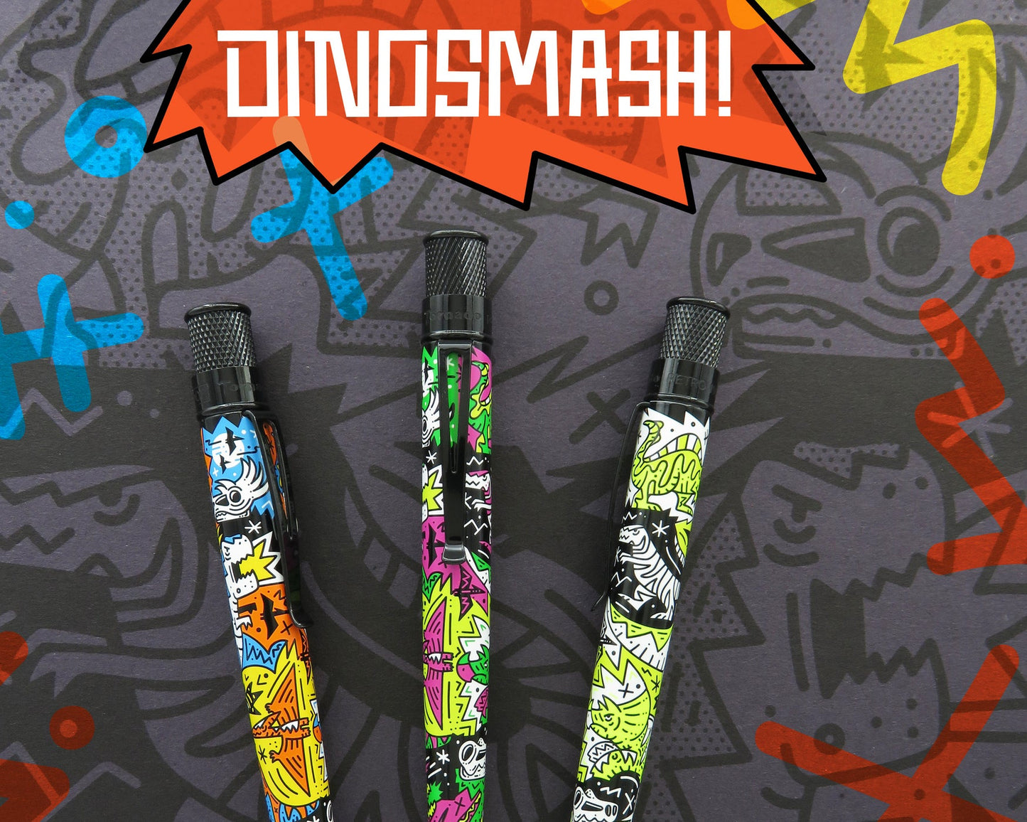 Retro 51 Limited Edition Dino Smash New Sealed Pen #1 !!!