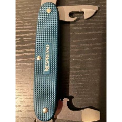 Victorinox Nespresso Blue Dharkan Teal Swiss Army Knife 2018 New in Bo JAX Pens