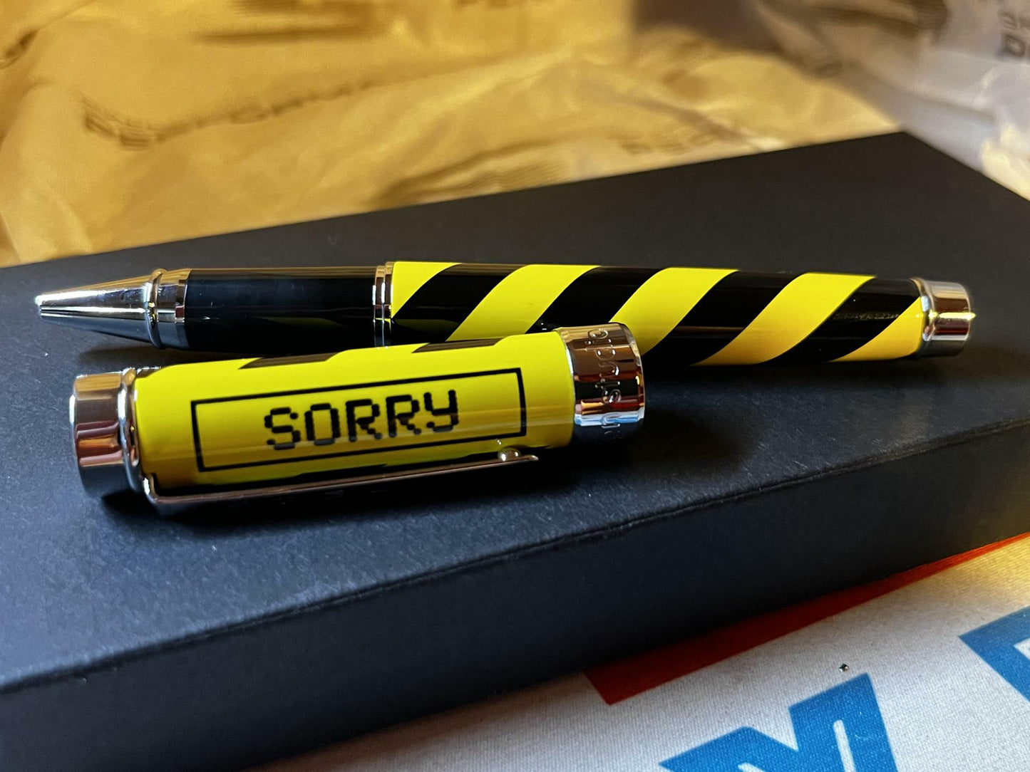 ACME Studios' "Sorry" Rollerball Pen by Spain’s EMILIANA DESIGN