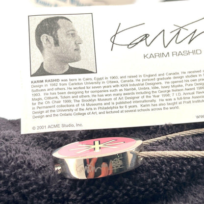 ACME Studios' “Star" Key Ring By Designer KARIM RASHID