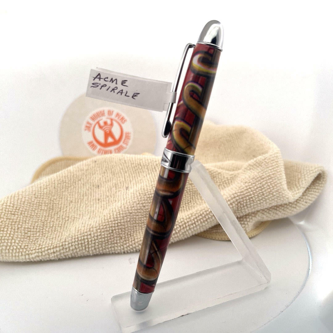 ACME Studios' "Spirale" Rollerball Pen by Architect Massimo Iosa-Ghini