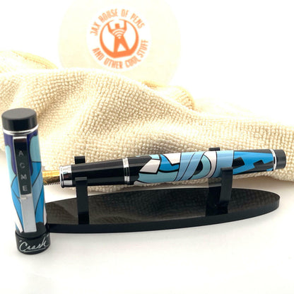 ACME Studios' "Crossroads" Fountain Pen by John "Crash" Matos