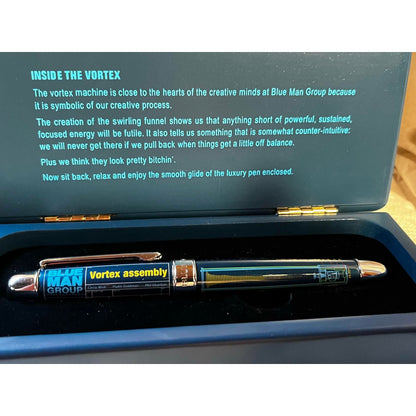 ACME Studios' "Vortex" Rollerball Pen designed by the Blue Man Group