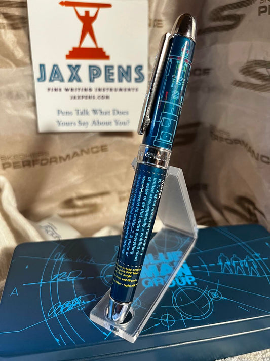 ACME Studios' "Vortex" Rollerball Pen designed by the Blue Man Group