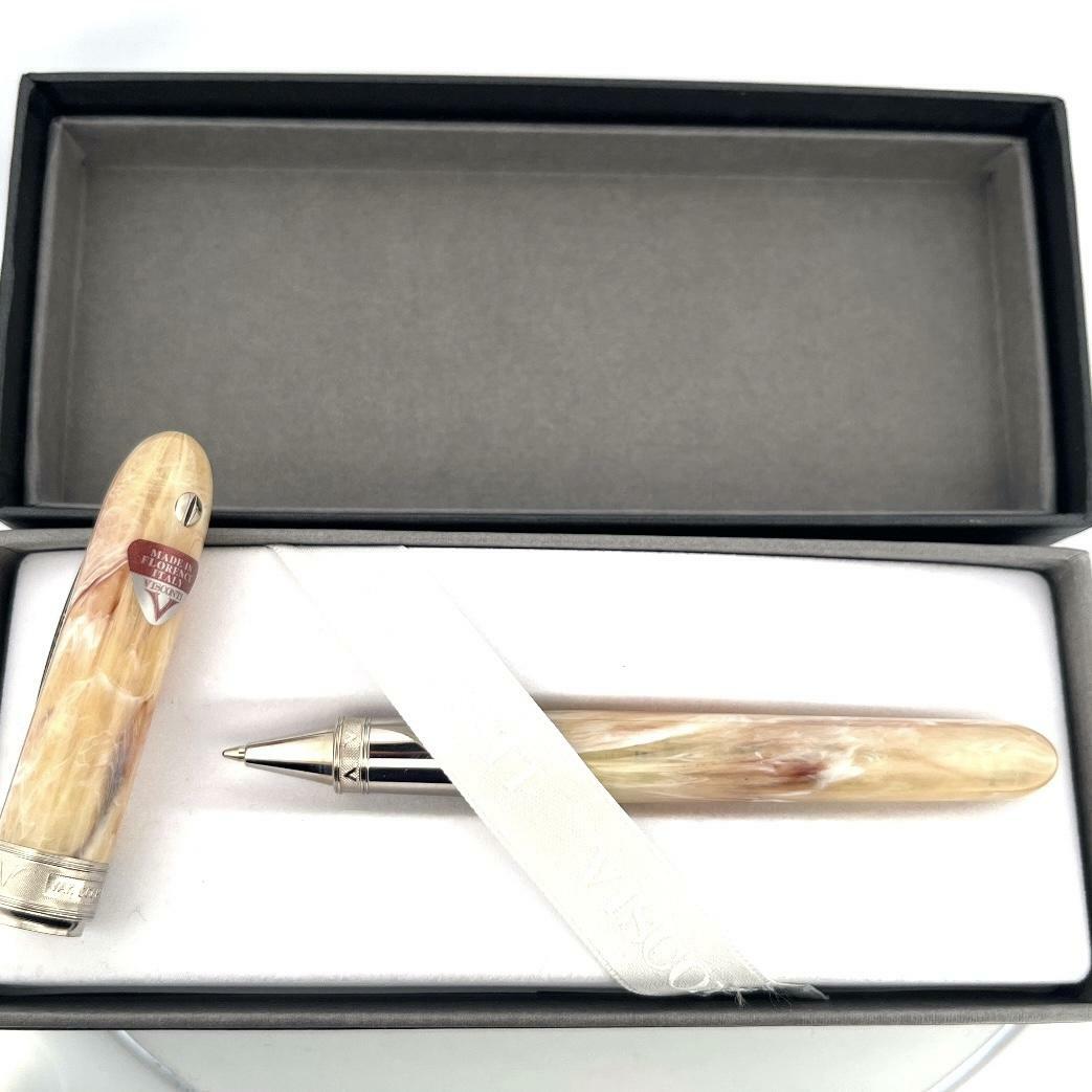 VISCONTI Van Gogh Maxi 14K Vanilla Resin Rollerball Pen - NEW & RARE