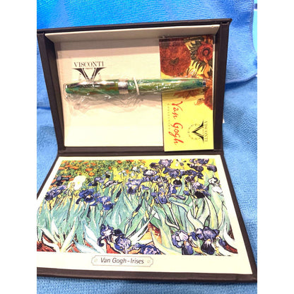 VISCONTI Van Gogh "Irises" Rollerball Pen - NEW