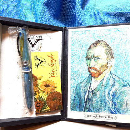 VISCONTI Van Gogh "Portrait Blue" Rollerball Pen - NEW