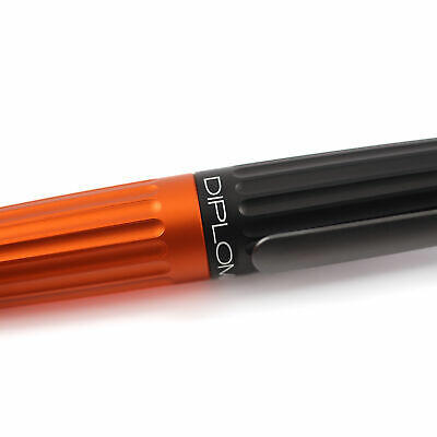 Diplomat Aero Ballpoint Pen Black Orange