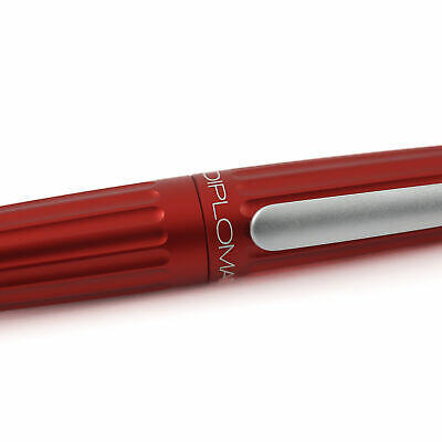 Diplomat Aero Rollerball Pen Red