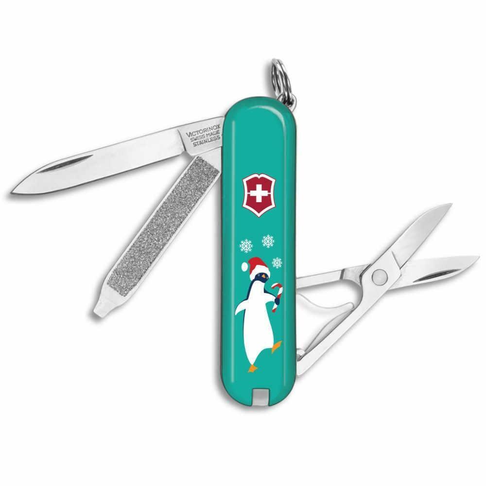 Victorinox Holiday Penguins 2018 Edition Classic Christmas Swiss Army